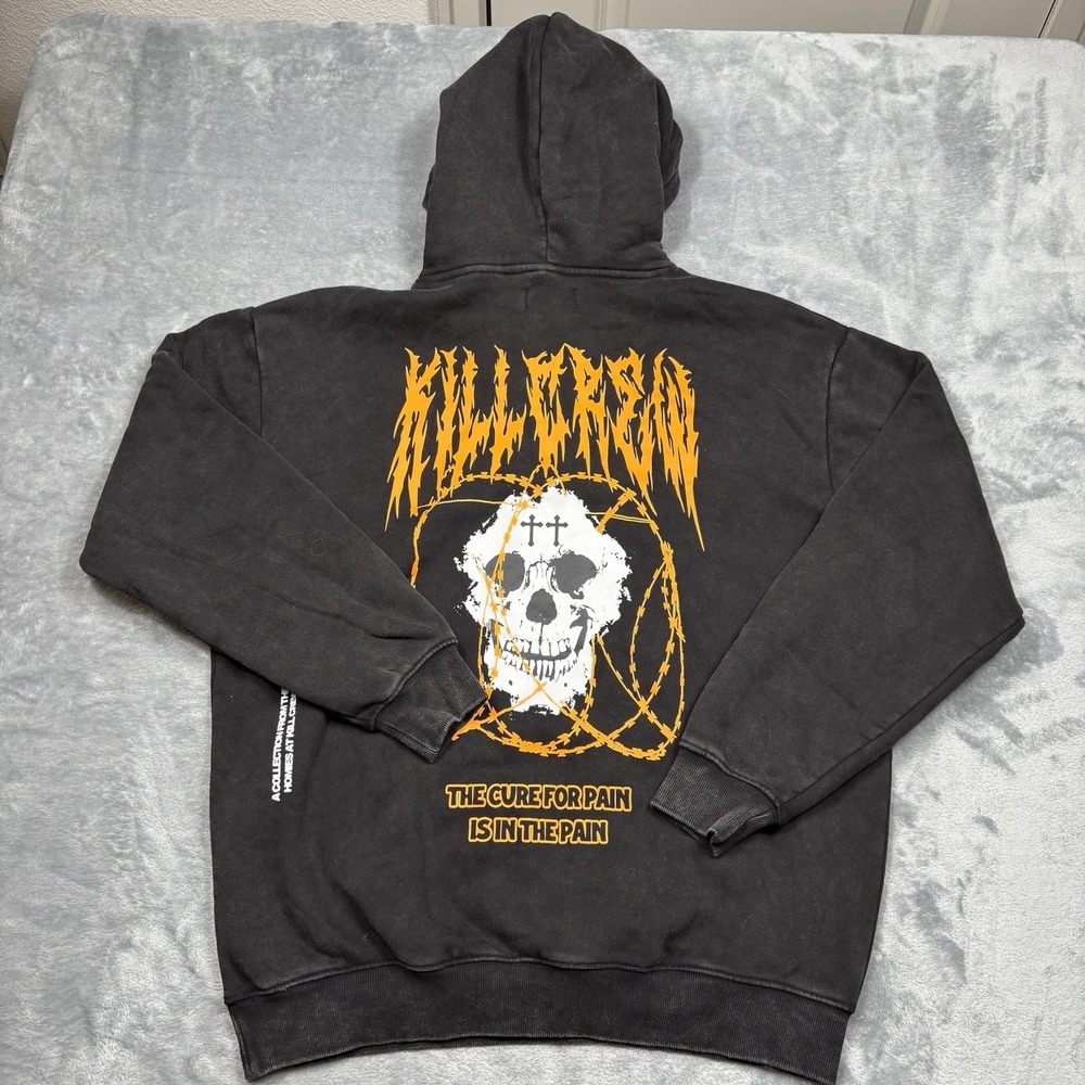 Kill Crew Barbarian Oversized Lux Hoodie Men's Size XL Workout Gym NWT